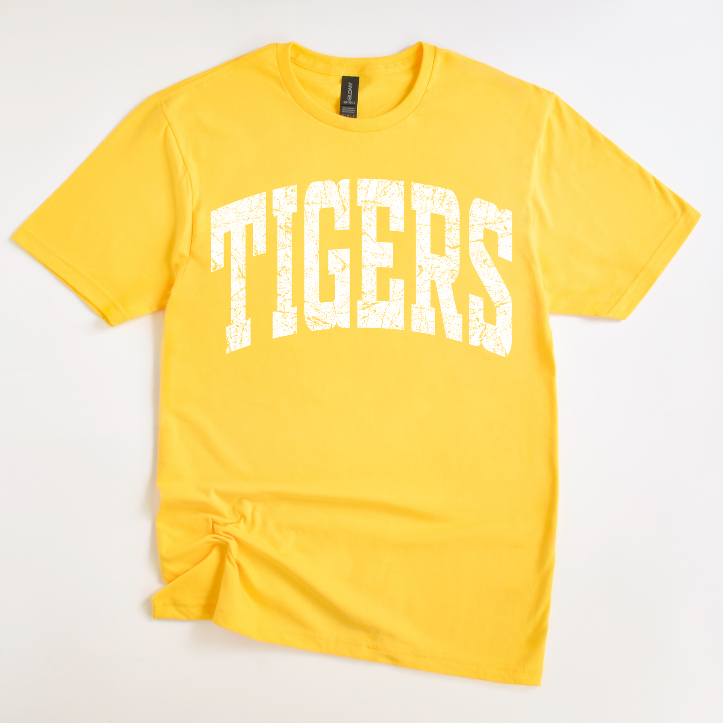 Distressed White Tigers T-Shirt